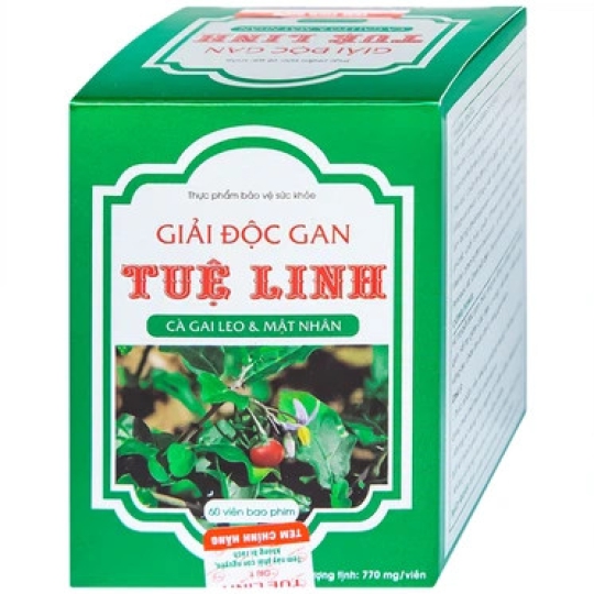 Viên uống Tuệ Linh hỗ trợ giải độc gan, bảo vệ gan (60 viên)