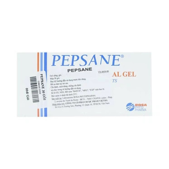 Thuốc Pepsane Phyto điều trị triệu chứng đau dạ dày (30 gói x 10g)