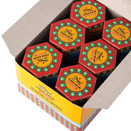 Dầu cù là Tiger Balm Red Haw Par giảm đau nhức cơ (19,4g)