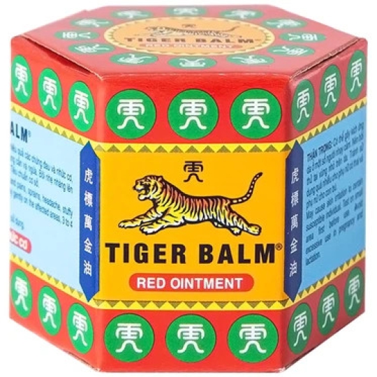 Dầu cù là Tiger Balm Red Haw Par giảm đau nhức cơ (19,4g)