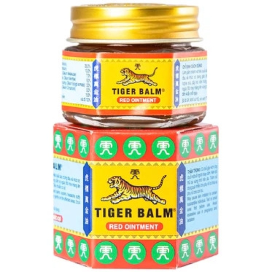 Dầu cù là Tiger Balm Red Haw Par giảm đau nhức cơ (19,4g)