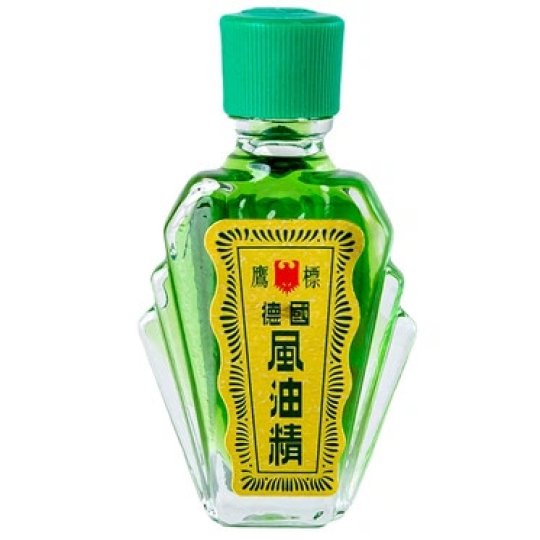 Dầu xanh Con Ó Eagle Brand Medicated Oil Borden giảm đau cho nhiều loại triệu chứng đau (12 chai x 3ml)